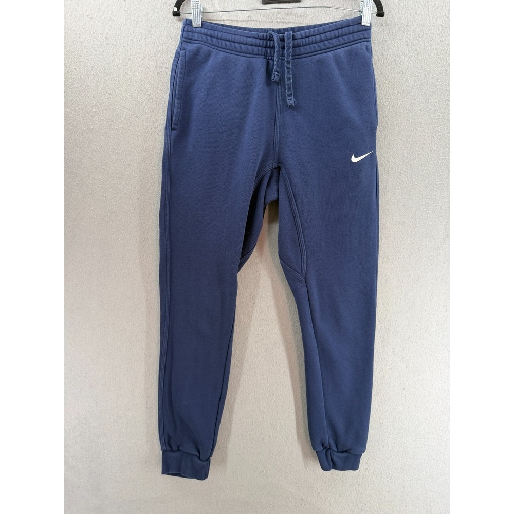 Nike Sweatpants Mens S Navy Joggers Club Fleece Tapered Sportwear 716830-410